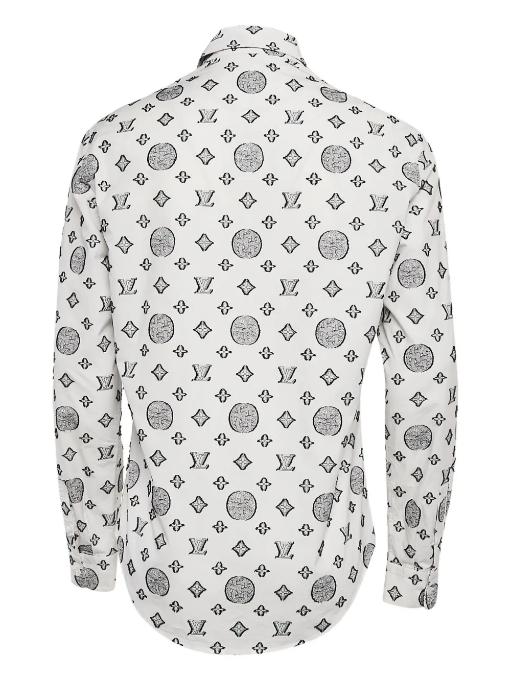 Louis Vuitton Pre-Owned x Christopher Nemeth Rope Fil-coupe shirt | Image 2