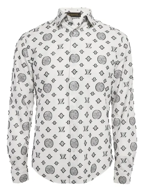 Louis Vuitton Pre-Owned x Christopher Nemeth Rope Fil-coupe shirt