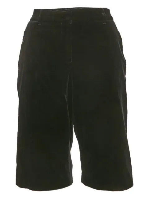 Emporio Armani Pre-Owned 2018 velvet shorts