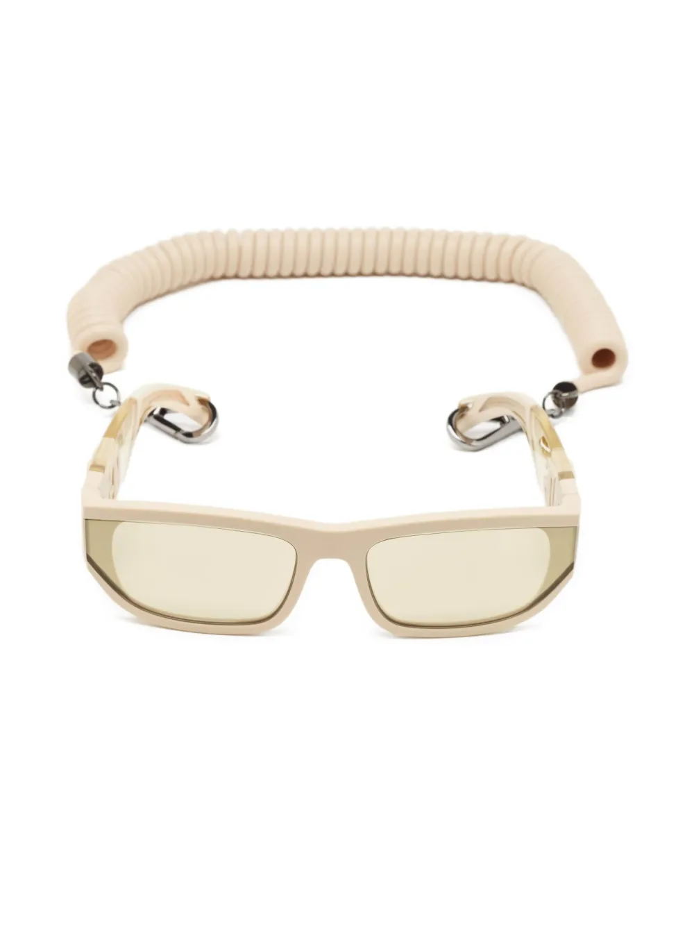 Dolce & Gabbana Pre-Owned rectangle-frame sunglasses | Neutrals | Image 1