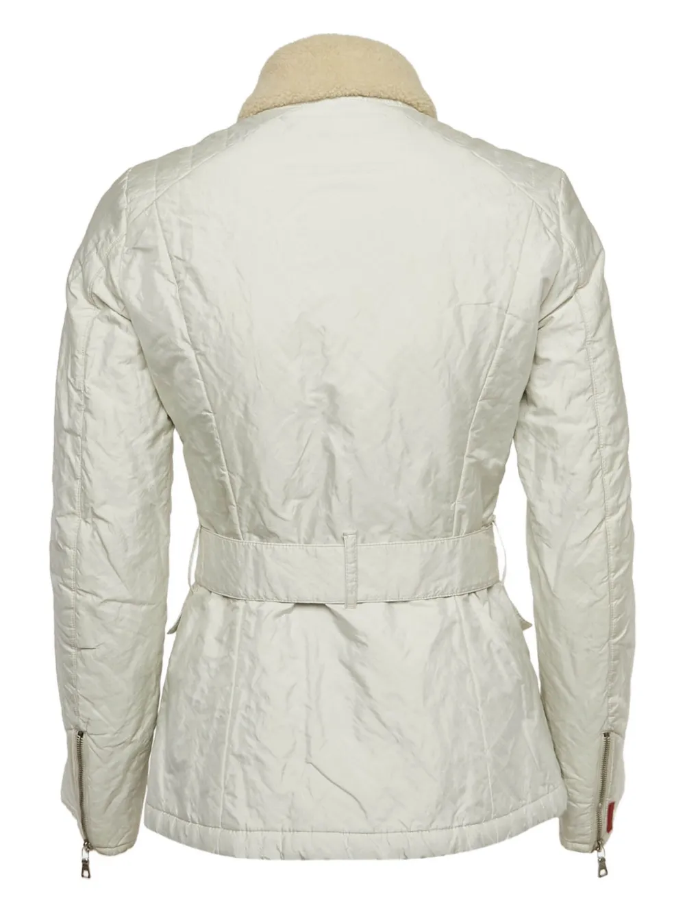Prada Pre-Owned quilted belted jacket | Image 2