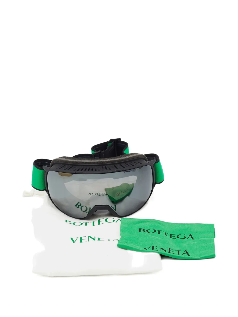 Bottega Veneta Pre-Owned スキーゴーグル - ブラック Bottega Veneta Pre-Owned スキーゴーグル - ブラック