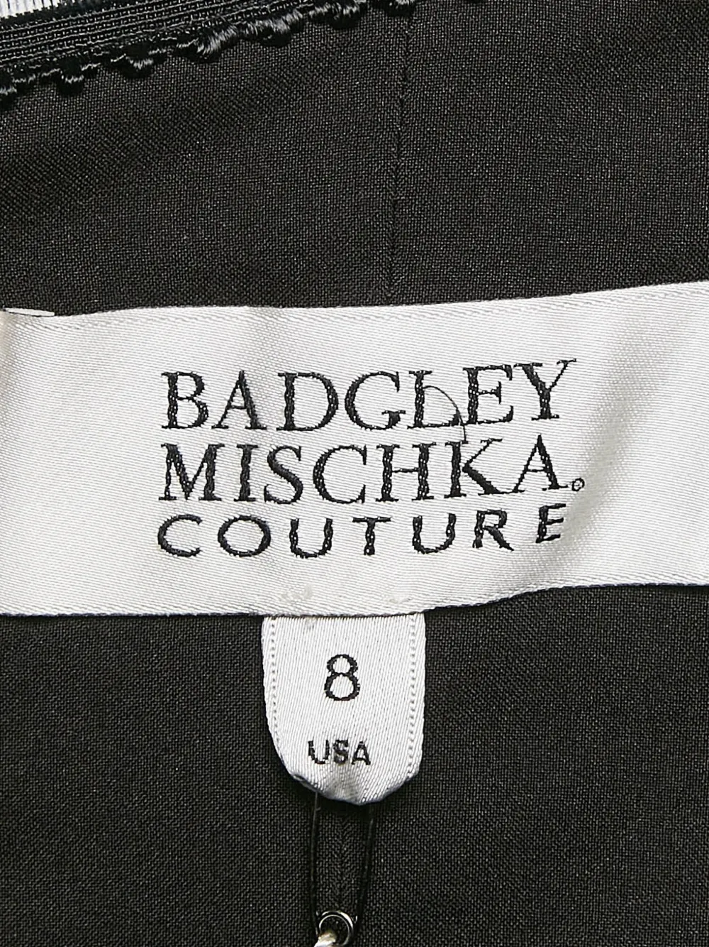Pre-owned Badgley Mischka Metallic Floral Jacquard Maxi Dress
