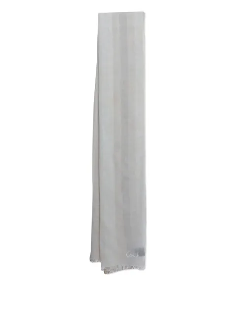 Coach striped scarf