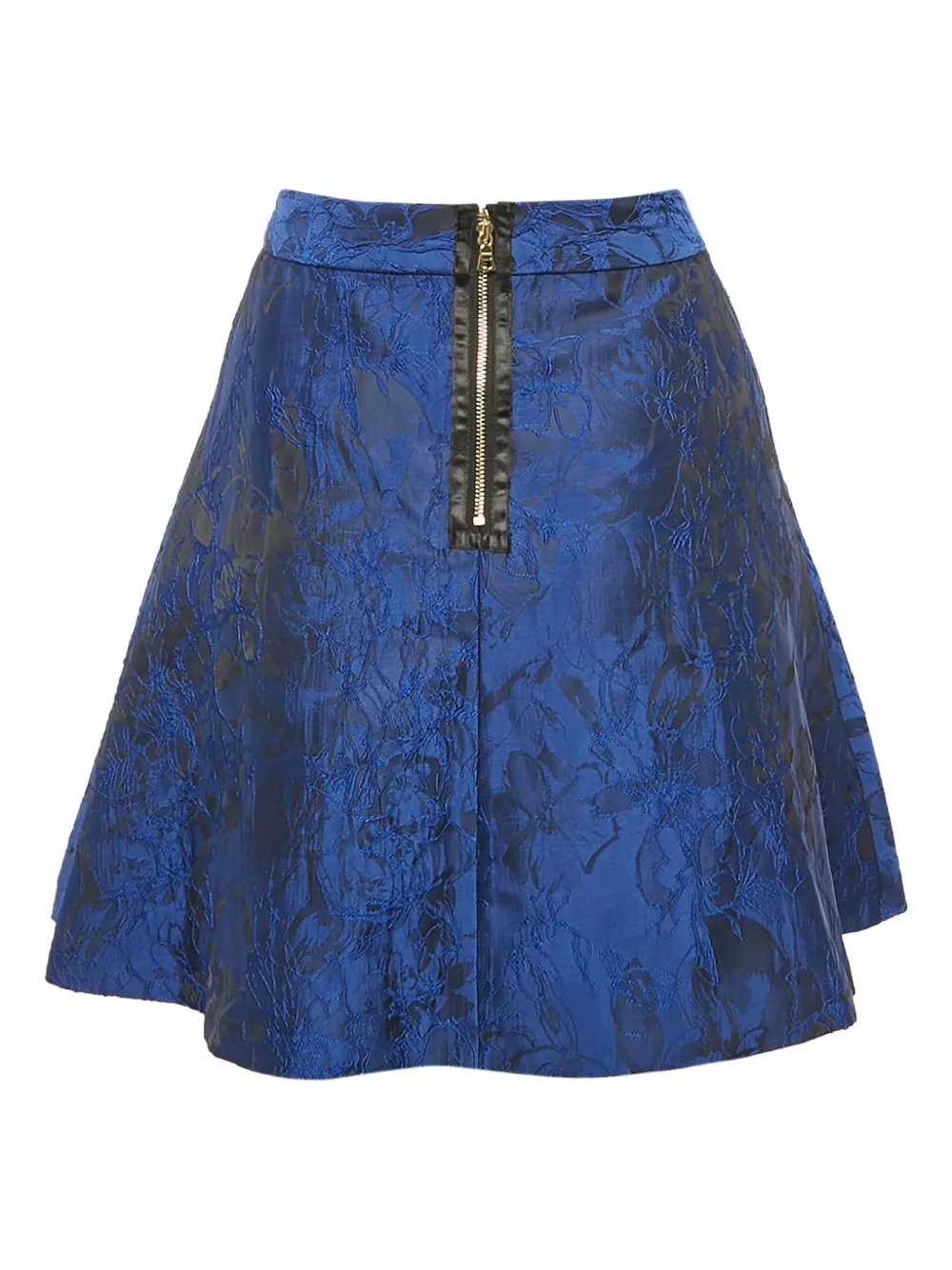 alice + olivia floral-brocade mini skirt | Image 2