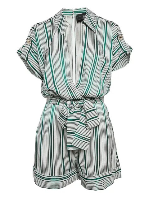 Elisabetta Franchi striped playsuit 