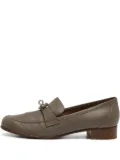 Hermès Pre-Owned Kelly leather loafers - Grey