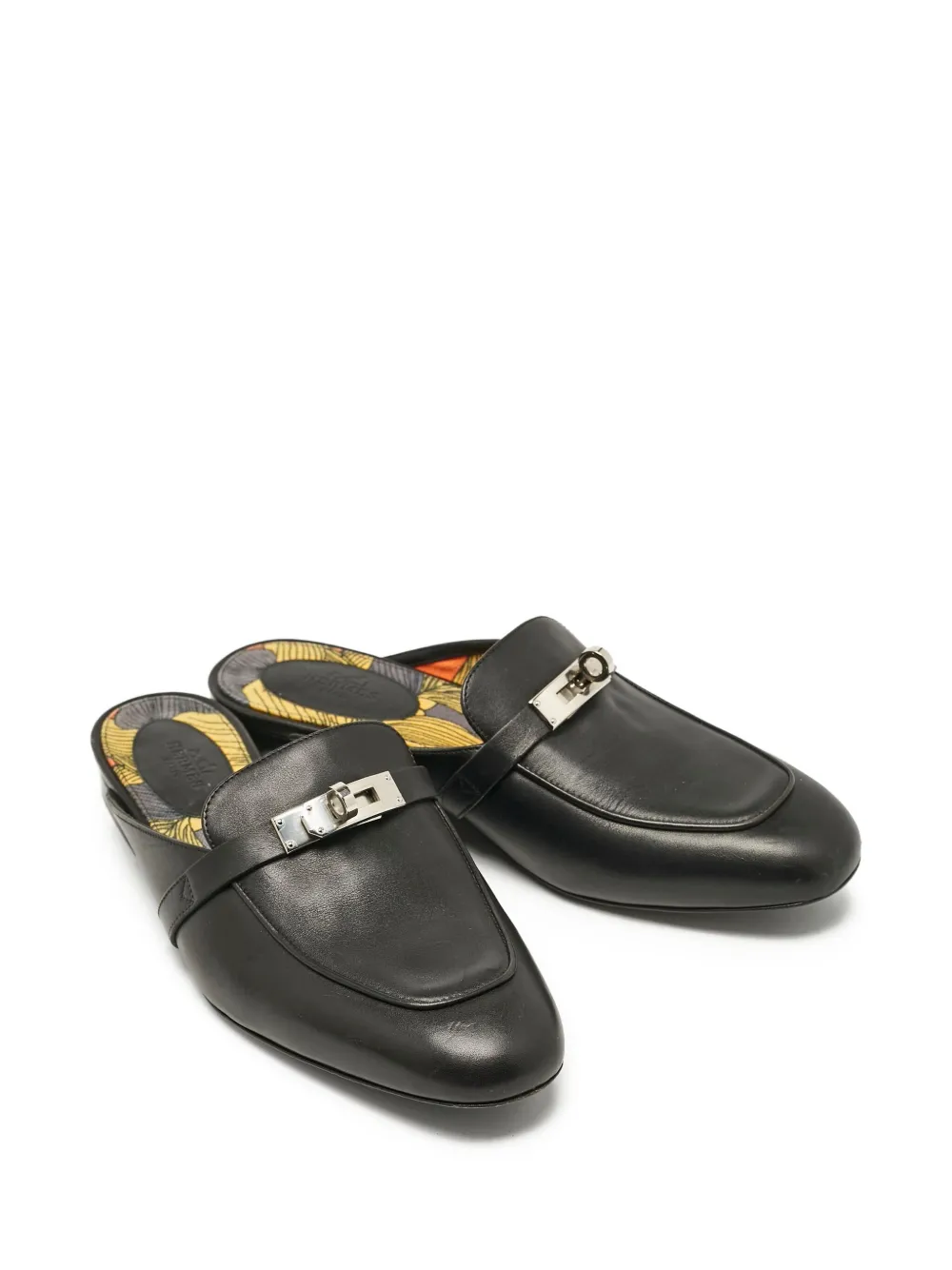Hermès Pre-Owned Oz leather mules | Image 2
