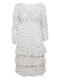 ZIMMERMANN pre-owned polka dot-print dress - White
