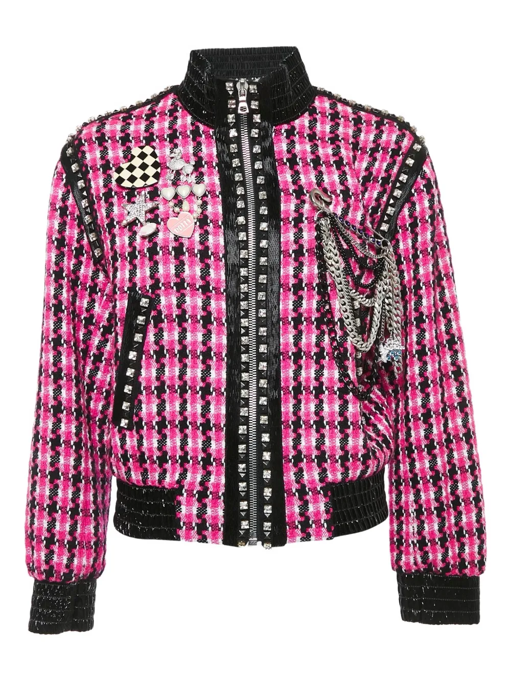Marc Jacobs Vintage プレオウンド ツイードジャケット - ピンク Marc Jacobs Vintage プレオウンド ツイードジャケット - ピンク