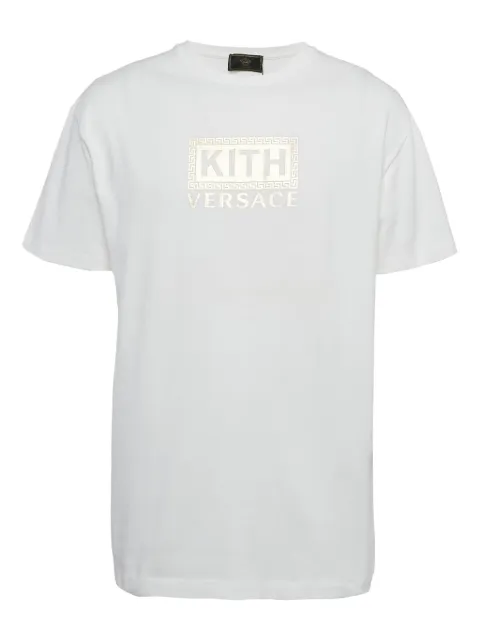 Versace Pre-Owned 2018 Greek Key Cotton T-Shirt