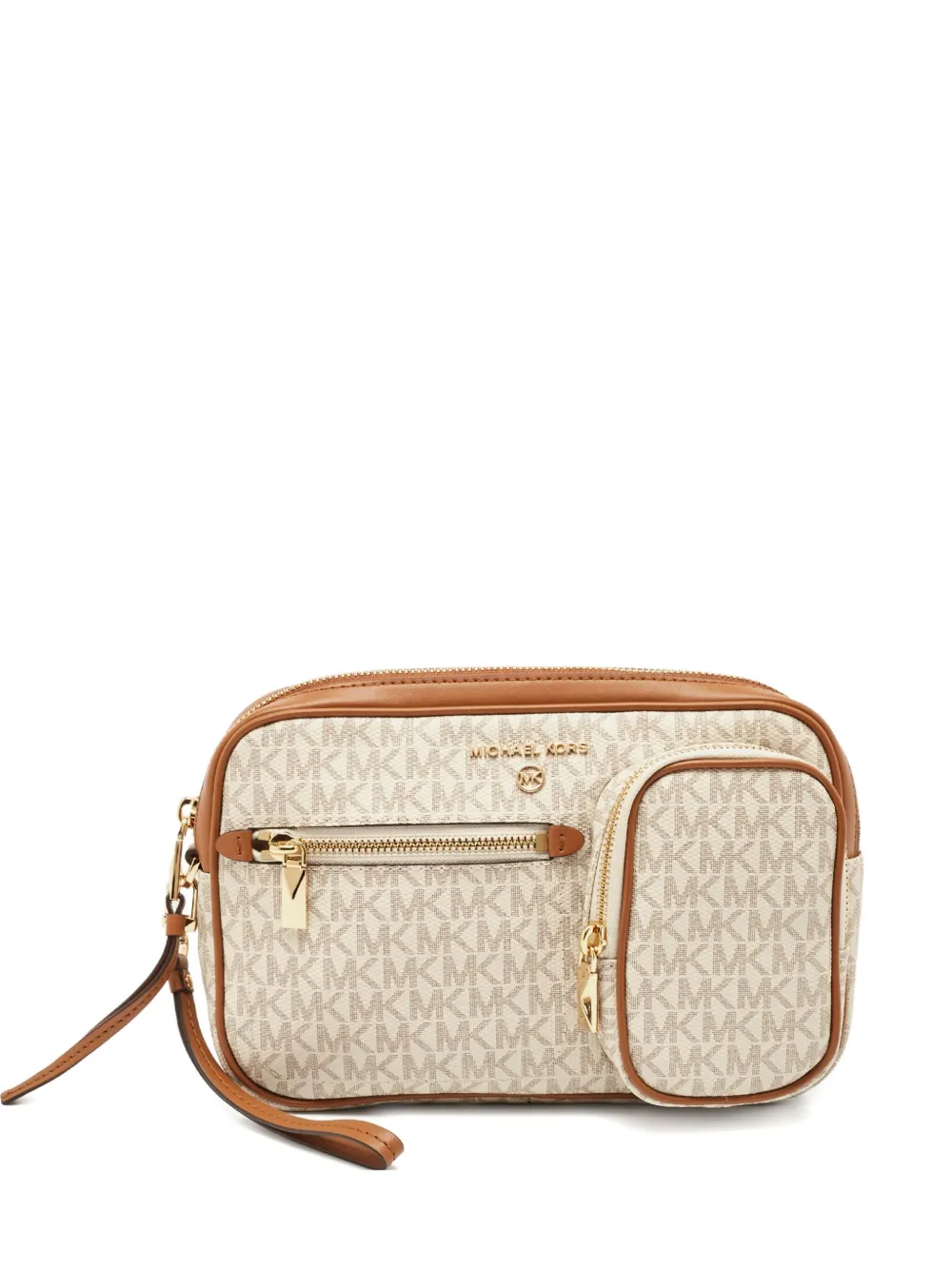 Michael Kors Vintage 2024 モノグラム クラッチバッグ - ニュートラル Michael Kors Vintage 2024 モノグラム クラッチバッグ - ニュートラル
