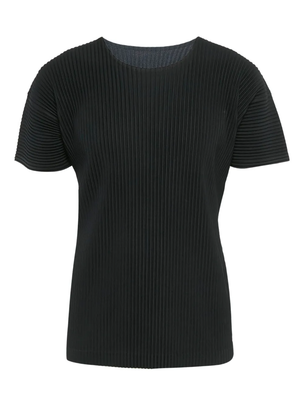 Issey Miyake Pre-Owned プリーツ Tシャツ - ブラック Issey Miyake Pre-Owned プリーツ Tシャツ - ブラック