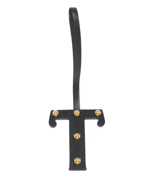 Burberry Pre-Owned leather T-charm keyring