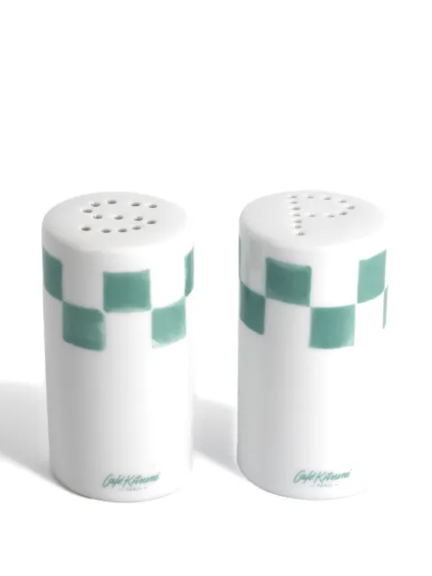 CAFÉ KITSUNÉ porcelain salt and pepper set