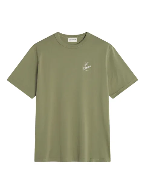 CAFÉ KITSUNÉ logo-embroidered T-shirt