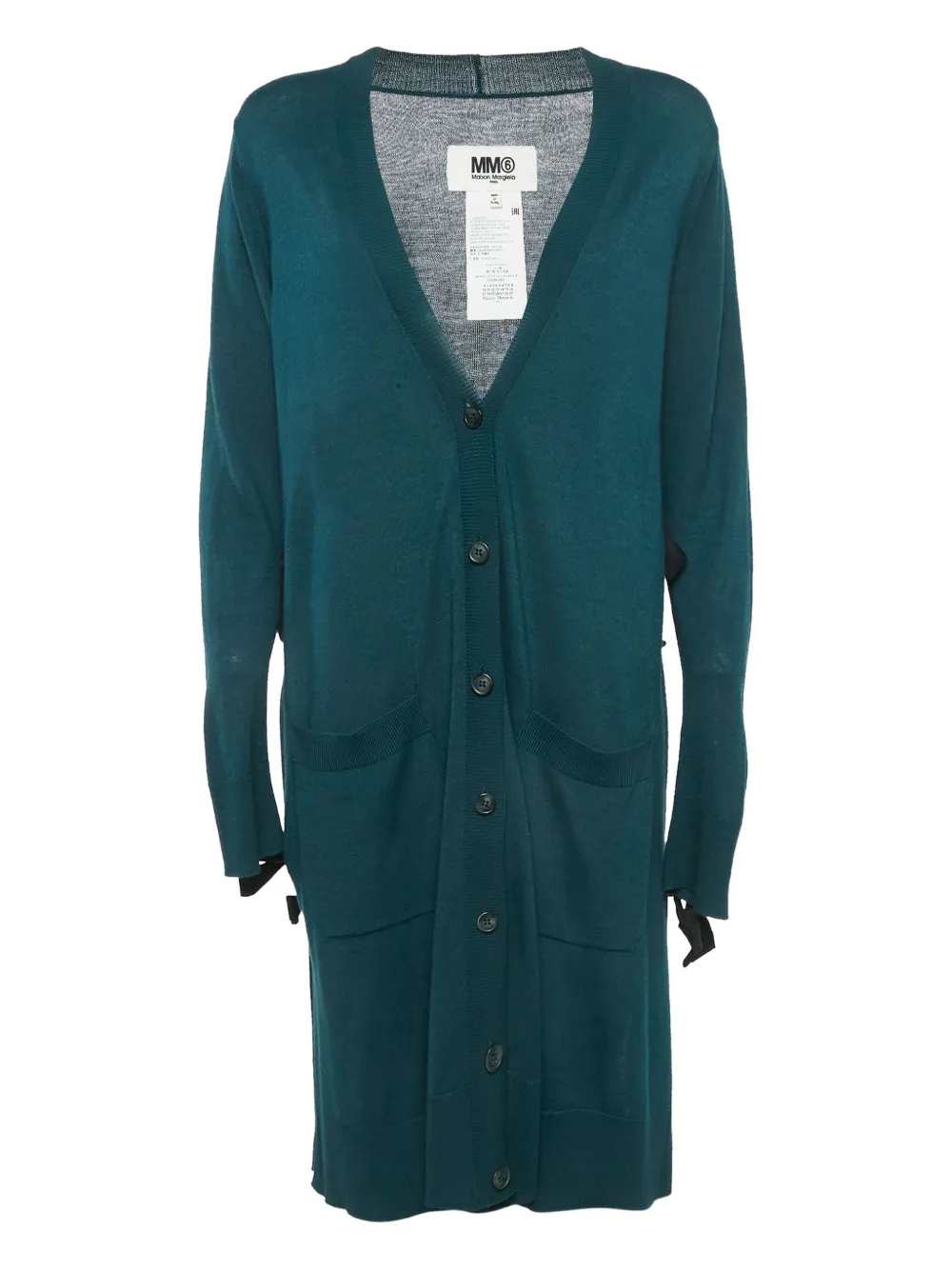 Pre-owned Maison Margiela Side-slit Cardigan