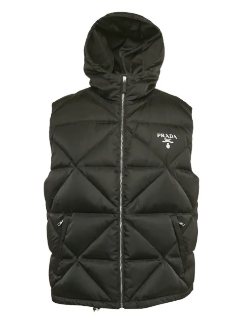 Prada Pre-Owned chaleco capitonado