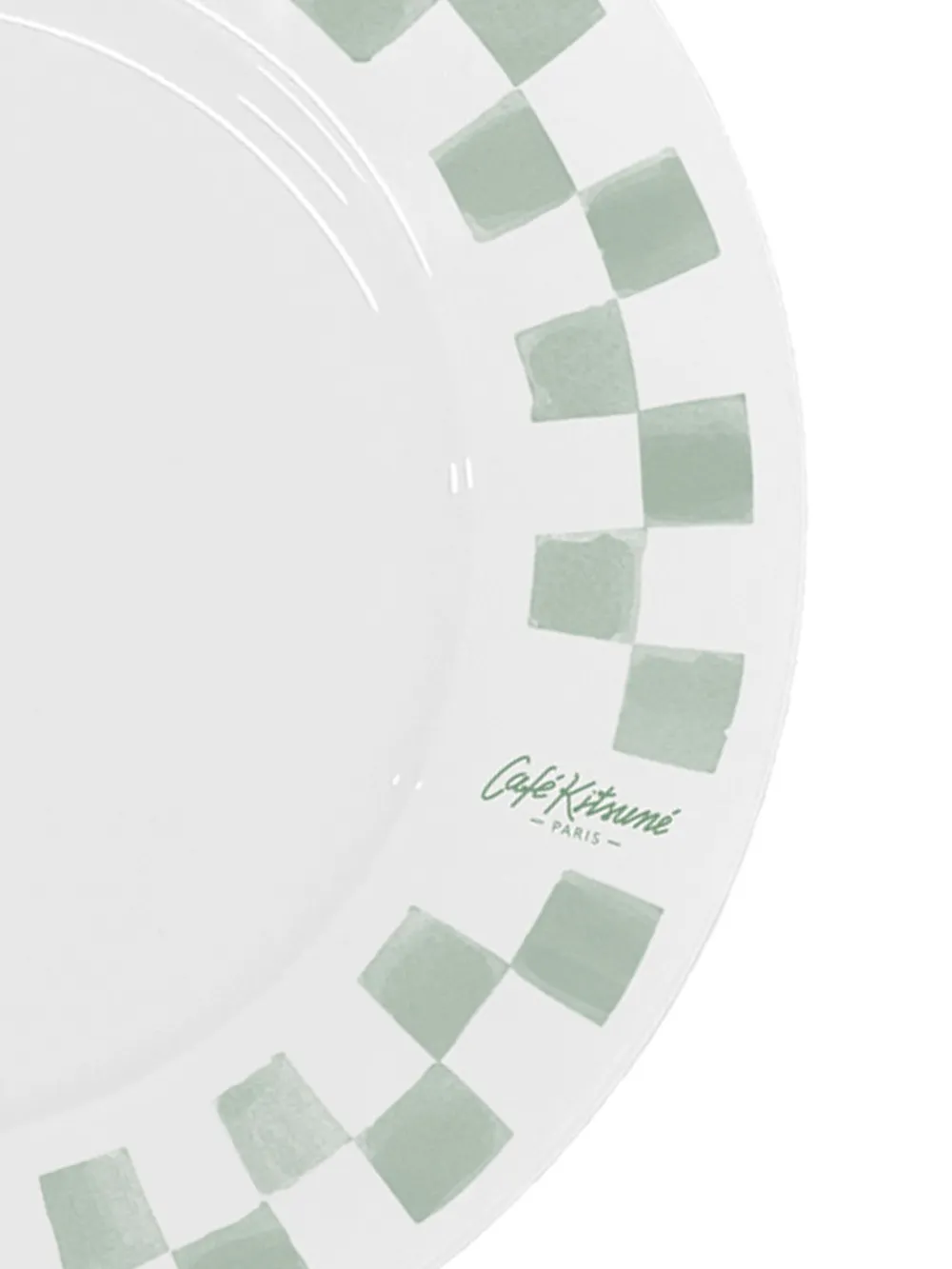 CAFÉ KITSUNÉ checked plate | Tableware | Image 2