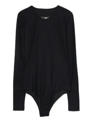 MM6 Maison Margiela ロングスリーブ ボディスーツ | ブラック