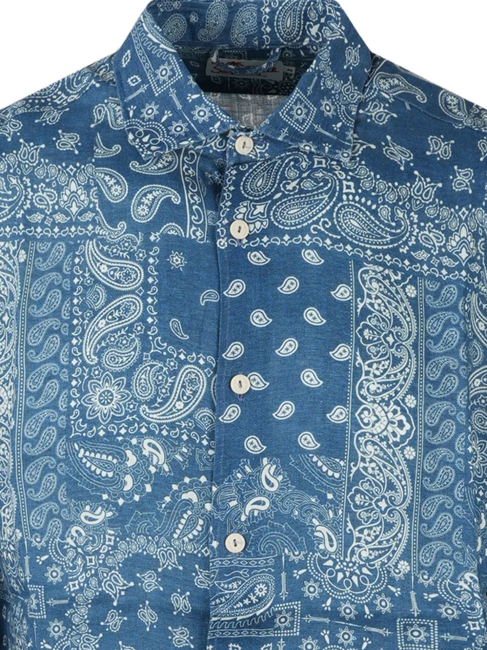 MC2 Saint Barth bandana print button-up shirt | Image 2