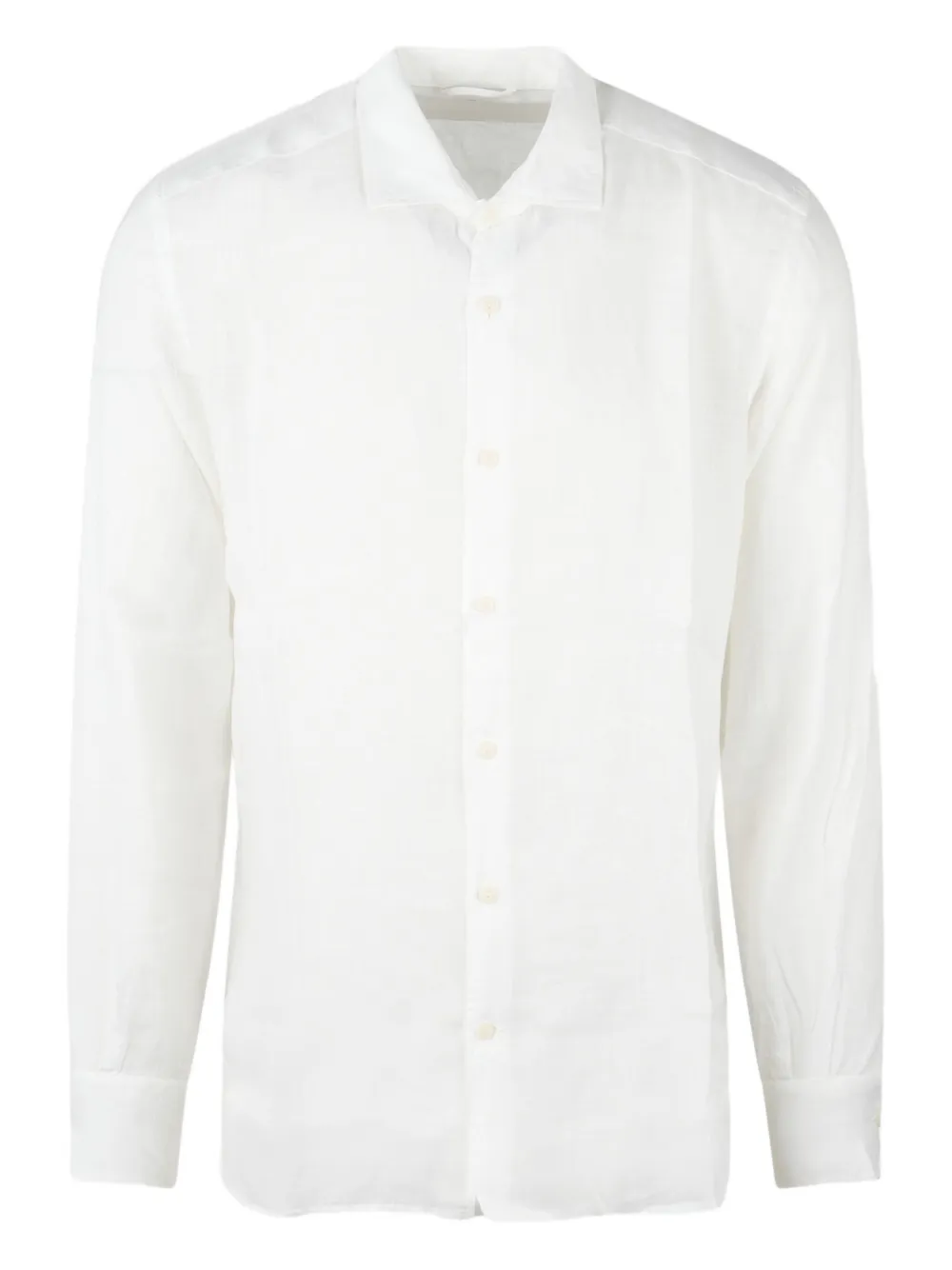 MC2 Saint Barth chemise en lin à manches longues | blanc | Image 1