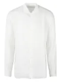 MC2 Saint Barth long-sleeve linen shirt - White