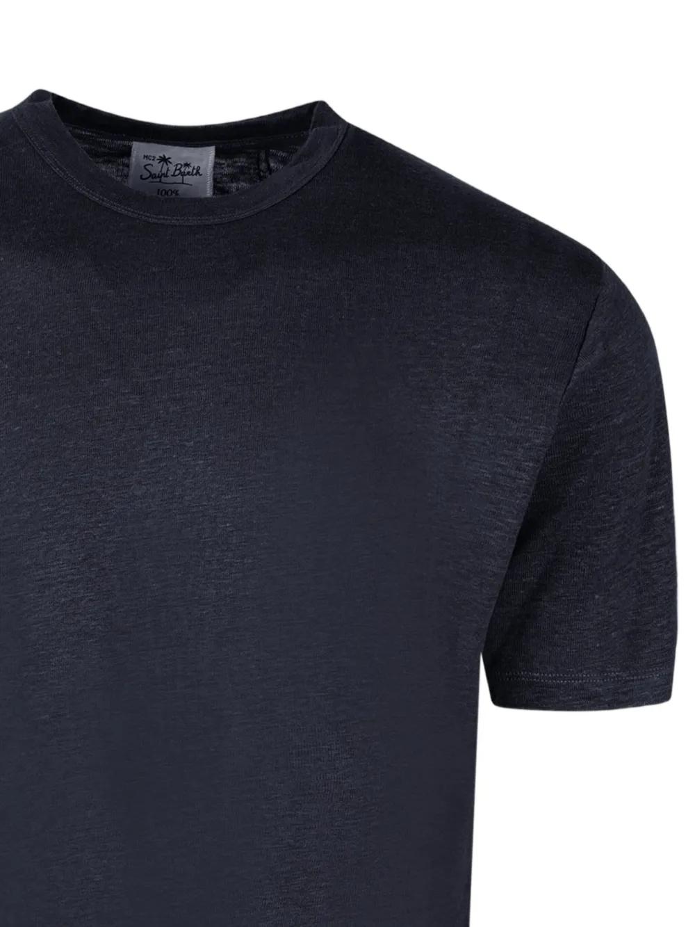 MC2 Saint Barth linen T-shirt - Blauw