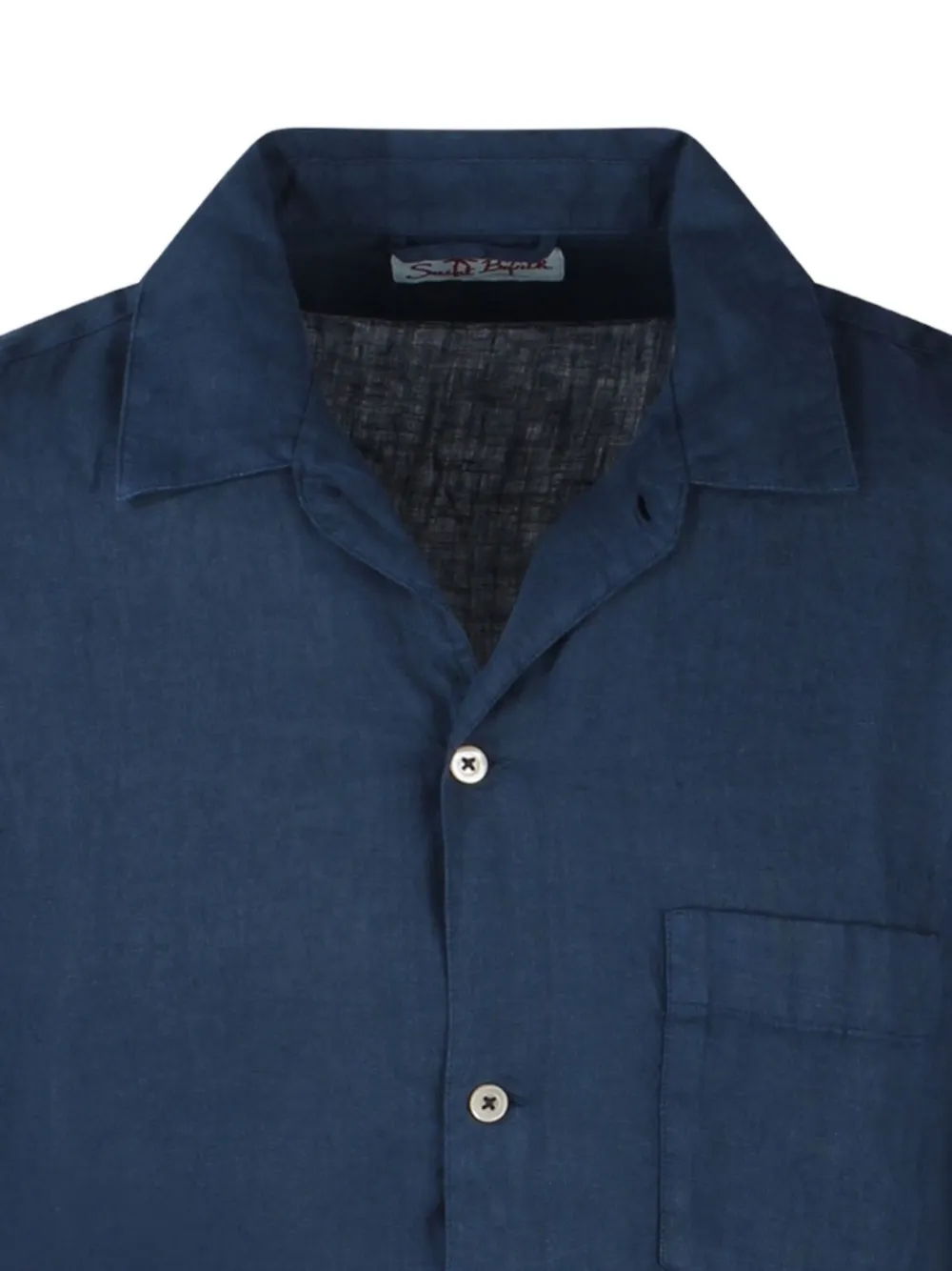 MC2 Saint Barth Linnen overhemd Blauw