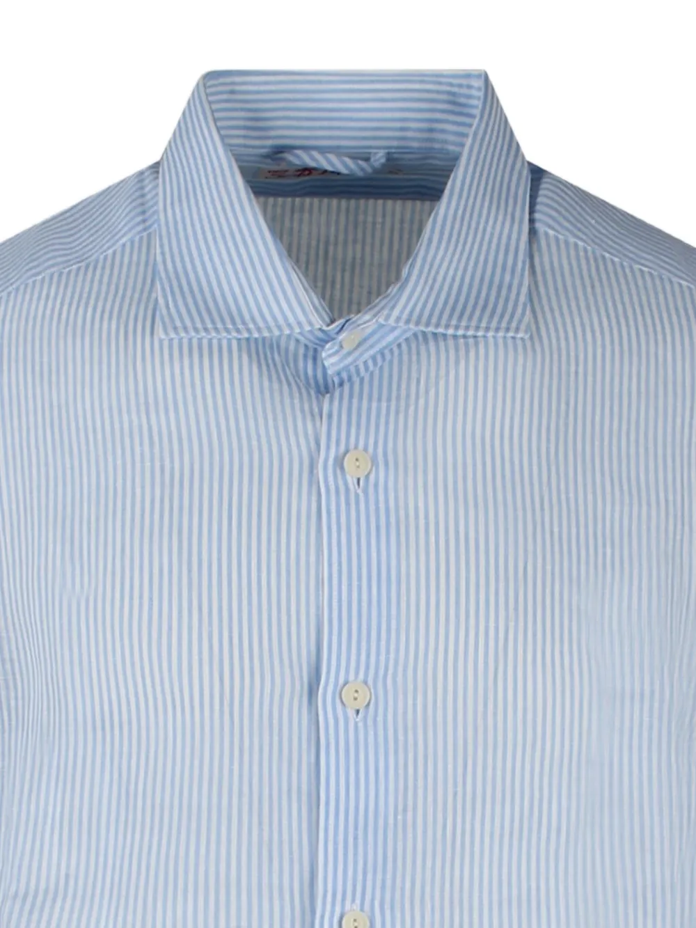 MC2 Saint Barth Gestreept linnen overhemd Blauw