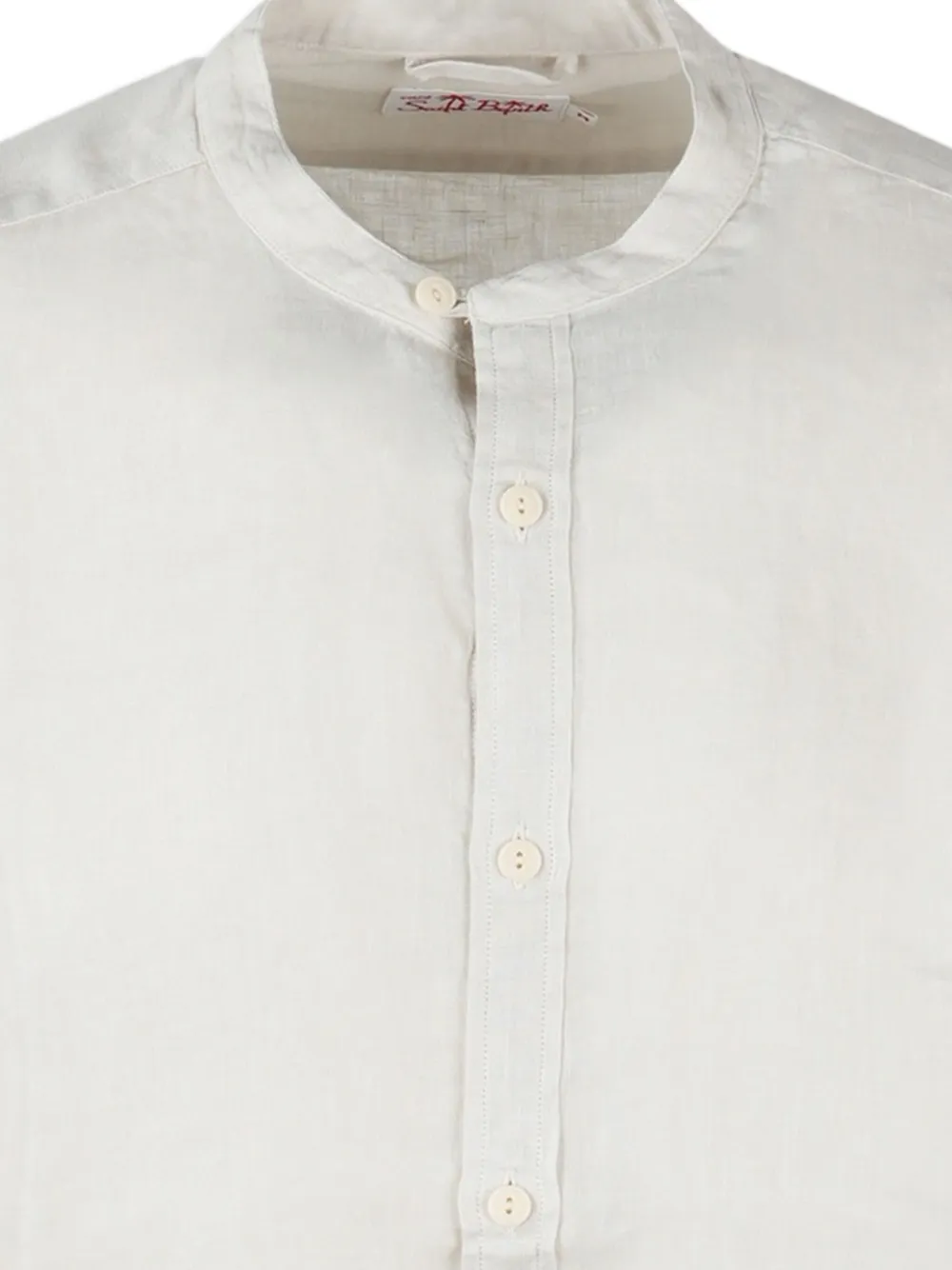 MC2 Saint Barth mandarin-collar shirt - Wit