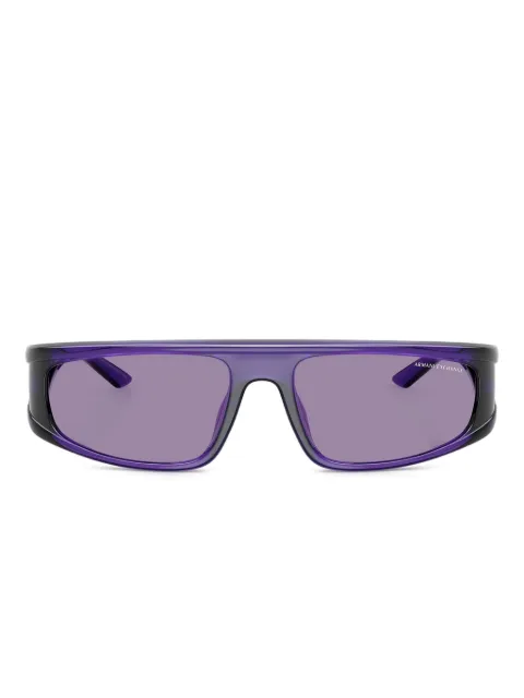 Armani Exchange geometric-frame sunglasses