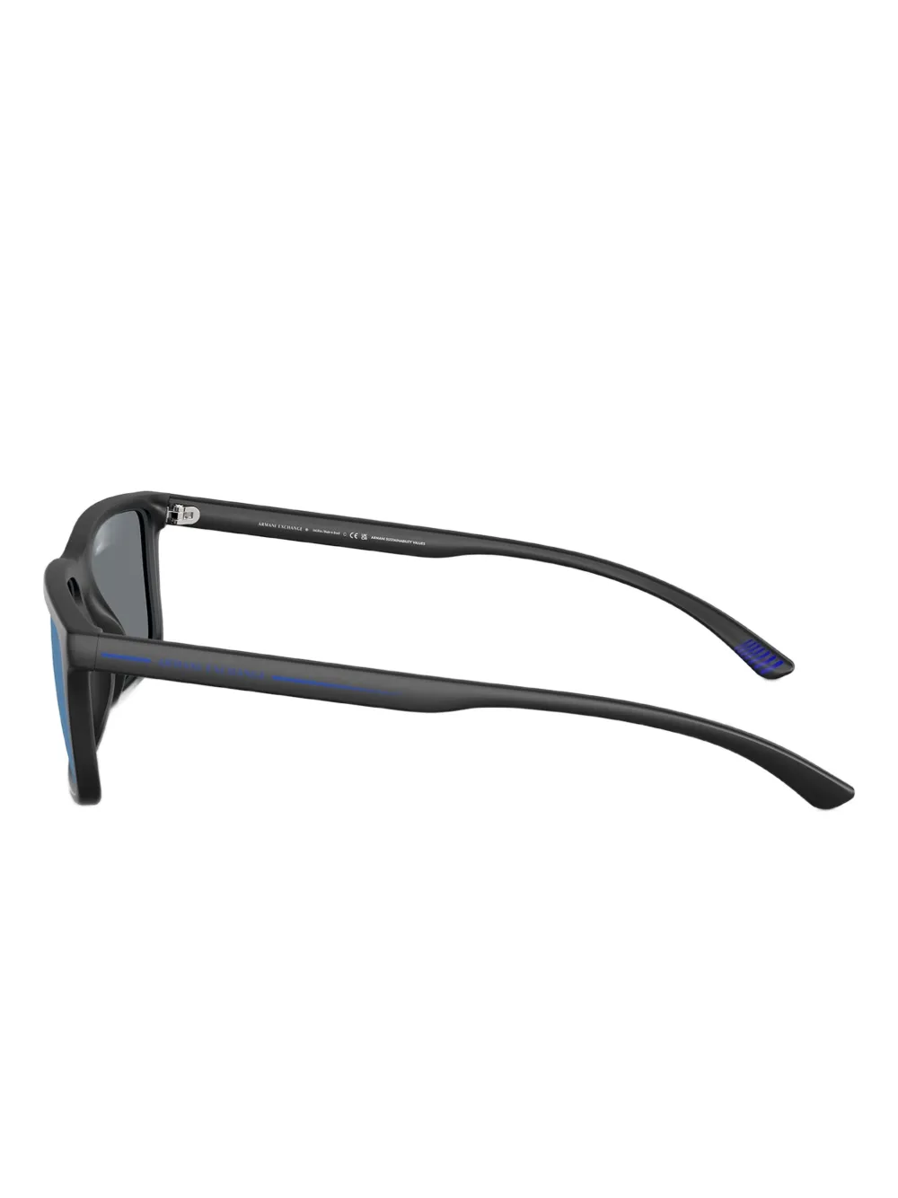  Armani Exchange Square-frame Sunglasses - Black 