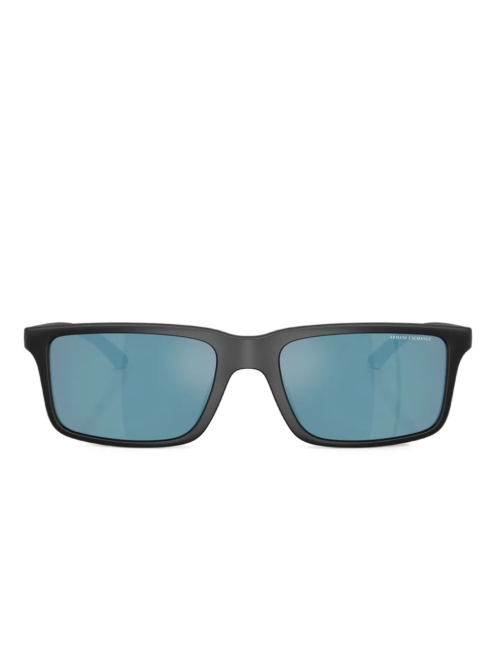 Armani Exchange Sonnenbrille mit eckigem Gestell - Schwarz
