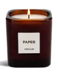 Assouline Library Paper scented candle (260g) - Brown