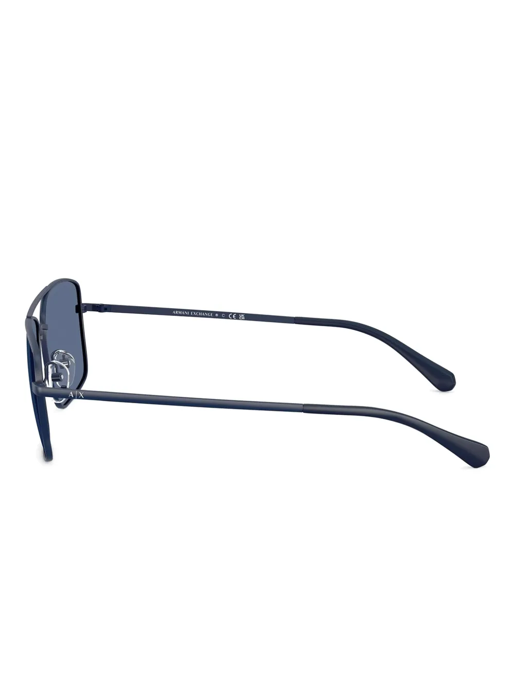  Armani Exchange Rectangle Sunglasses - Blue 