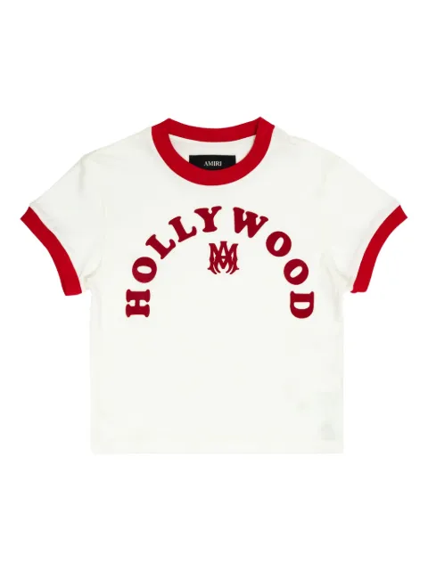 AMIRI KIDS logo-print cotton t-shirt