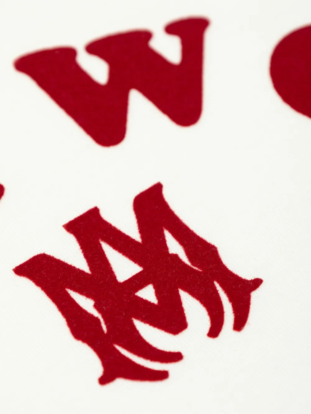 AMIRI KIDS Katoenen T-shirt met logoprint Wit