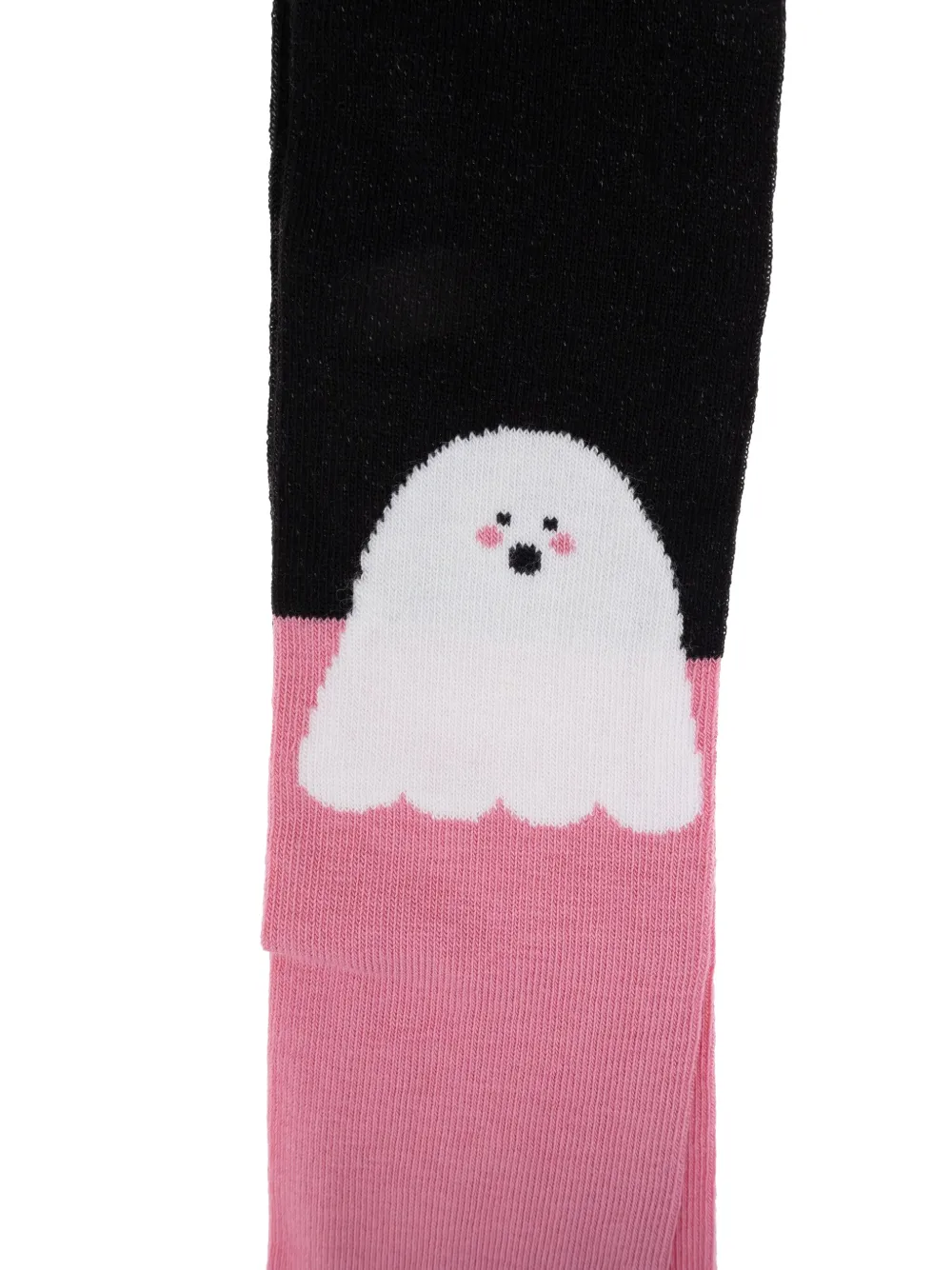 STELLA MCCARTNEY GHOST-PRINT CONTRASTING SOCKS