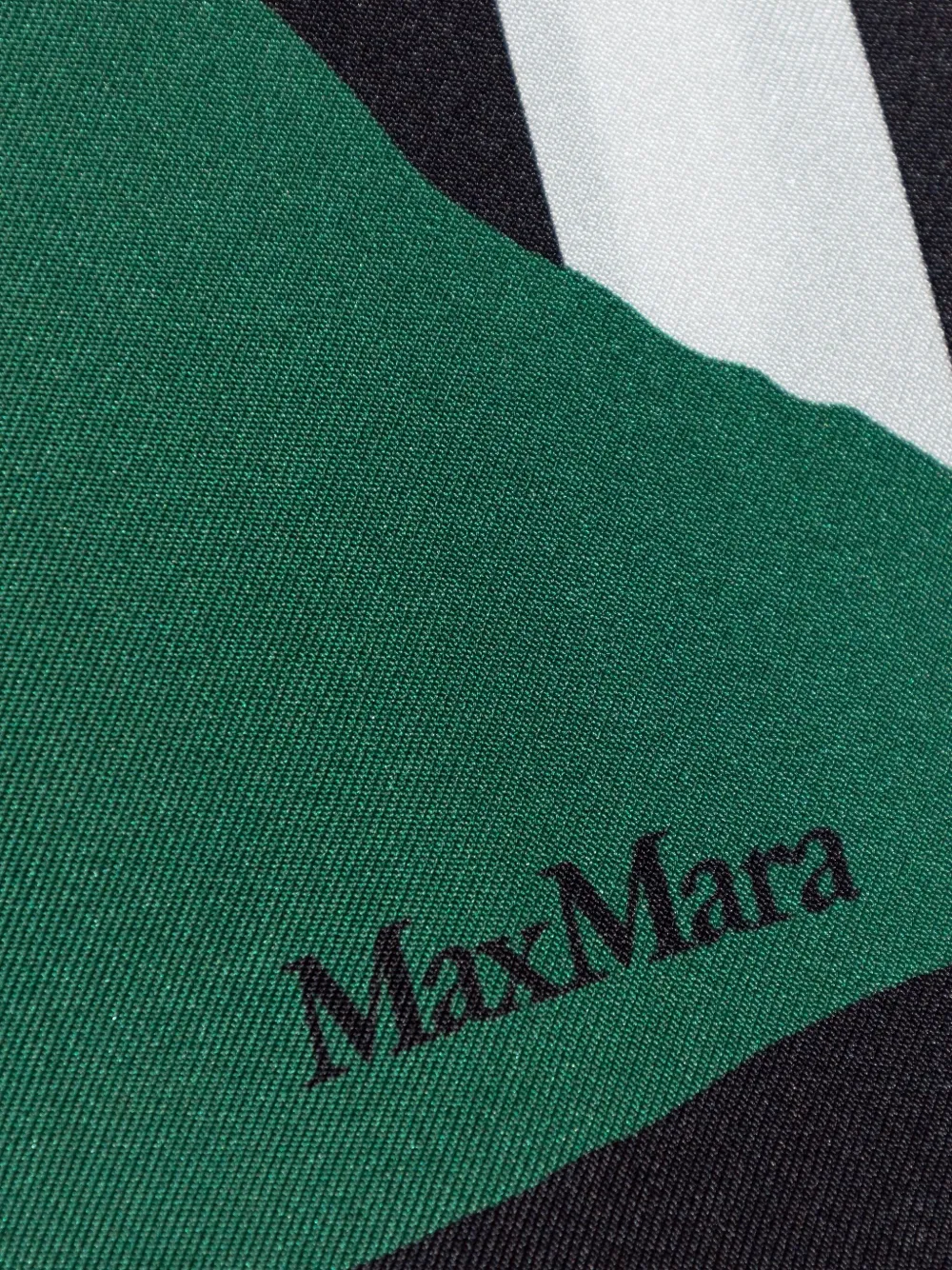 Max Mara Rok met print Groen