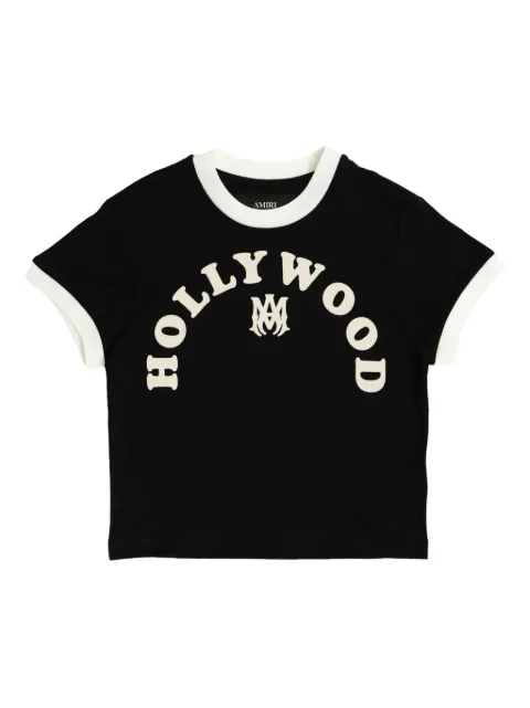 AMIRI KIDS logo-print cotton t-shirt