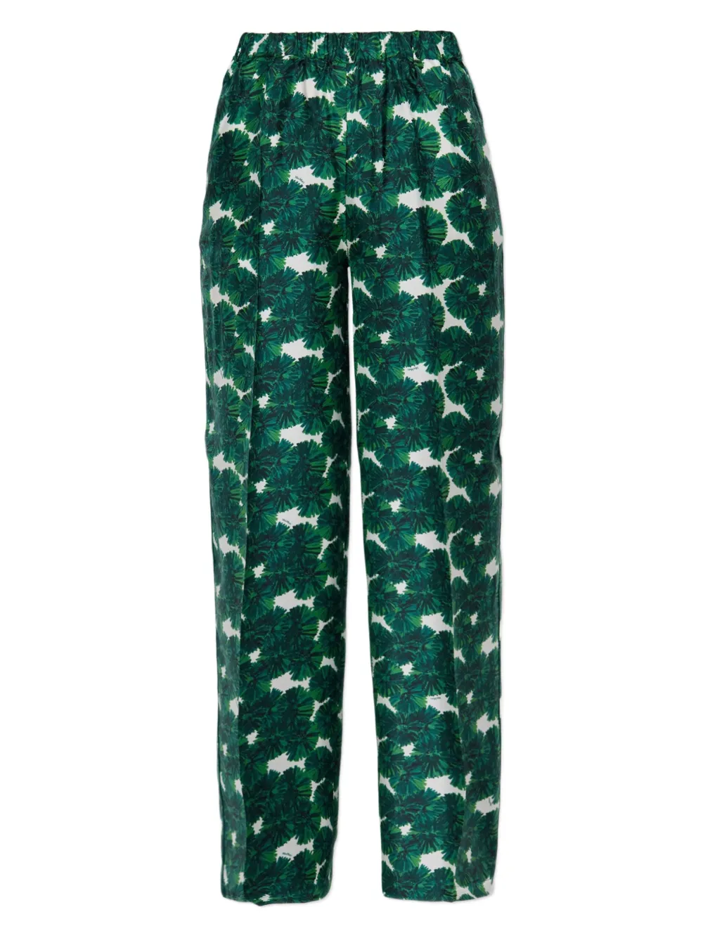 Max Mara leaf-print trousers | Green | Image 1