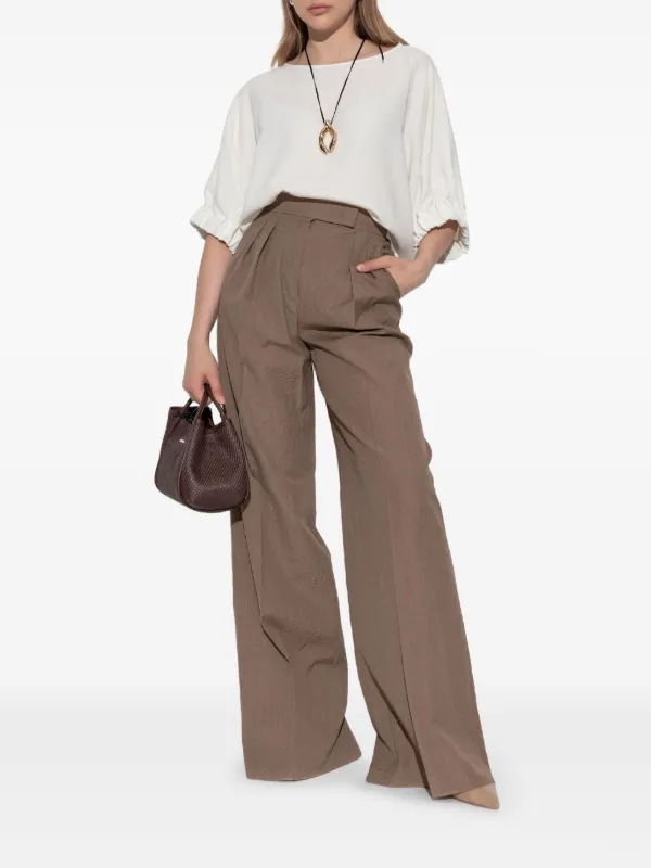 Max Mara パフスリーブ Tシャツ | ホワイト | FARFETCH JP