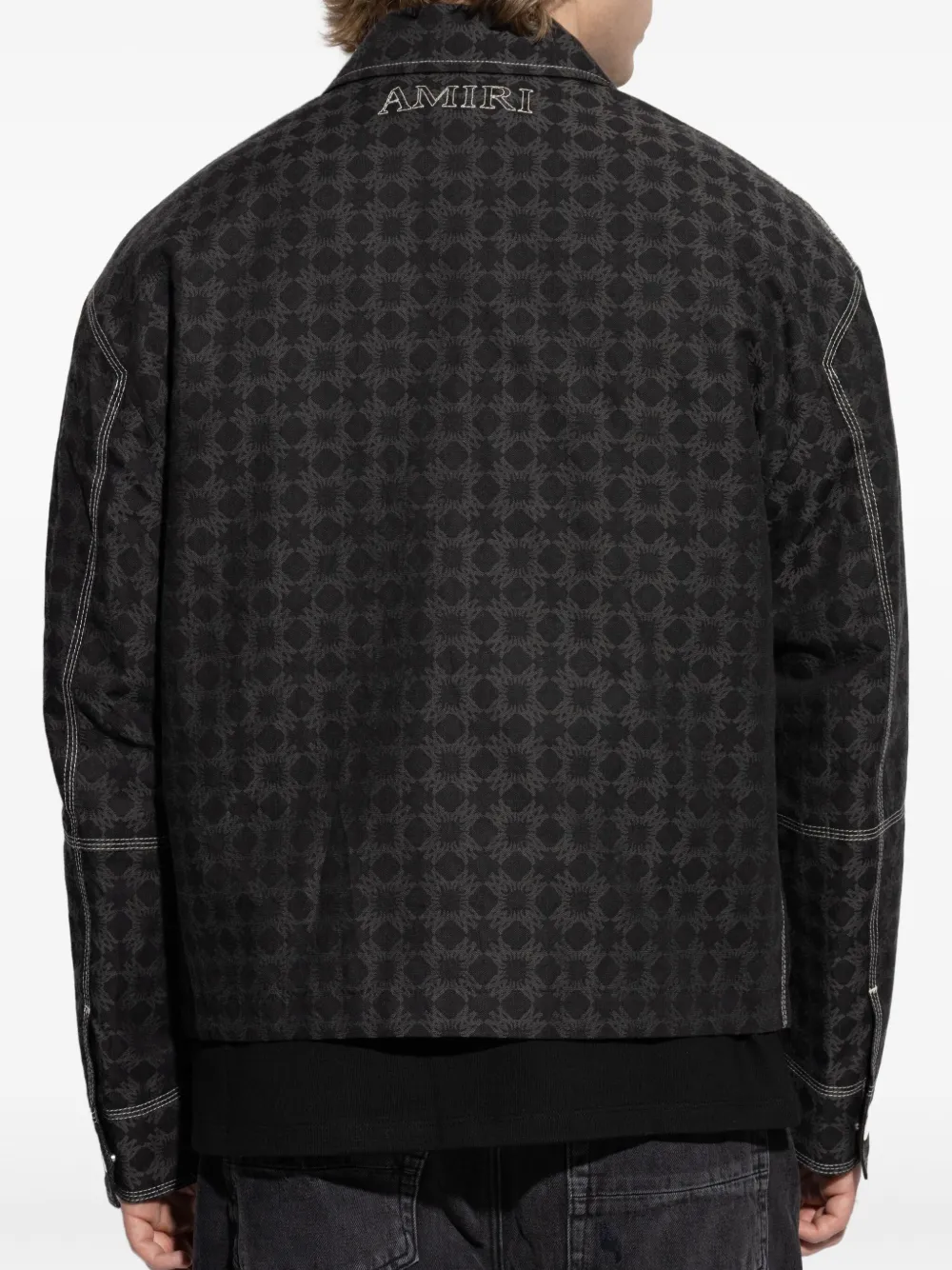 AMIRI Jack met print 001 BLACK
