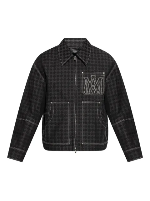 AMIRI printed zip-up jacket