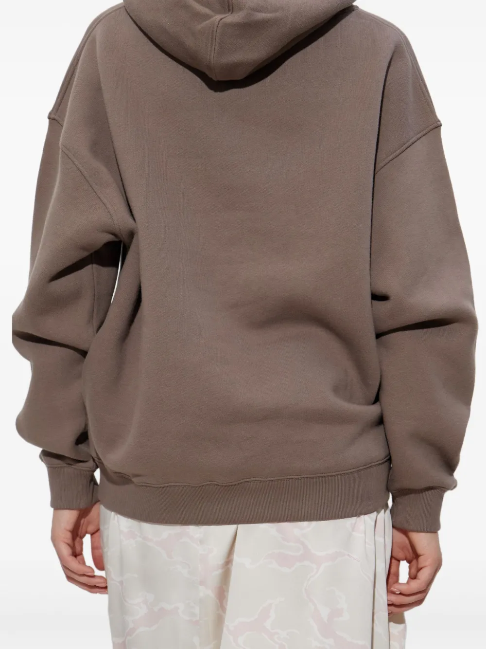 Kenzo Hoodie met geborduurd logo Bruin