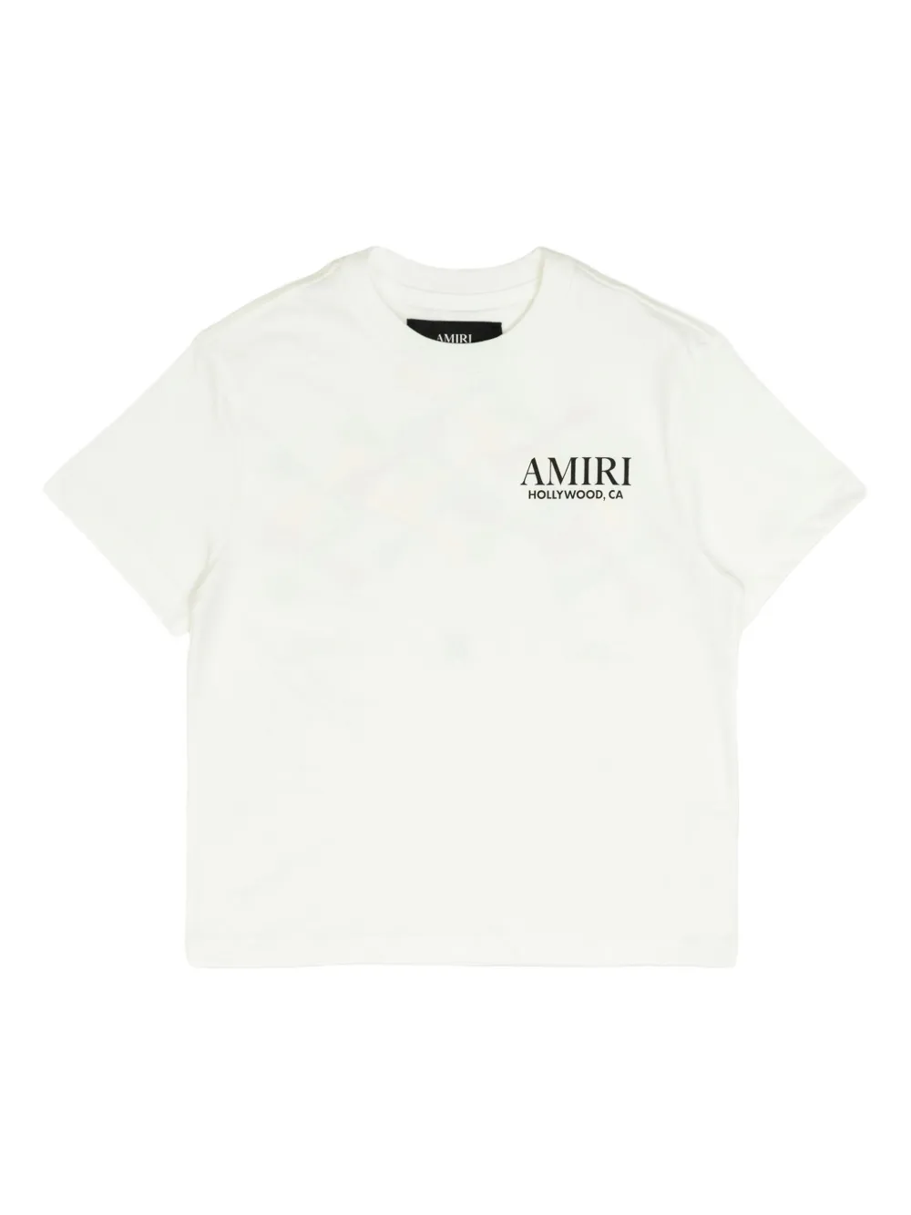 AMIRI KIDS T-shirt met print Wit