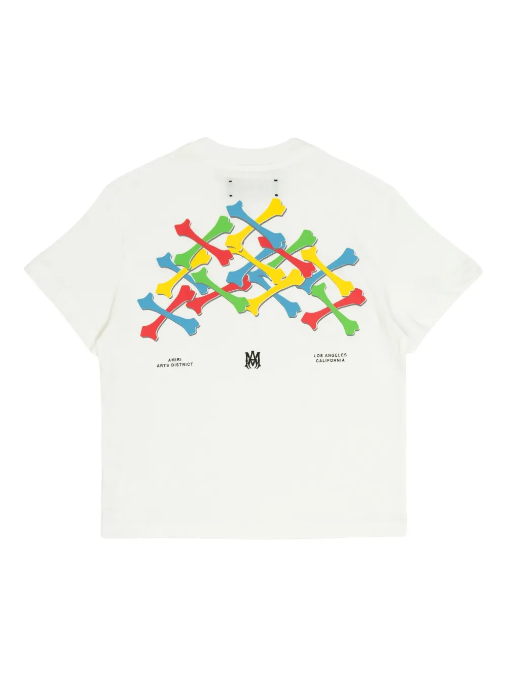 AMIRI KIDS T-shirt met print Wit