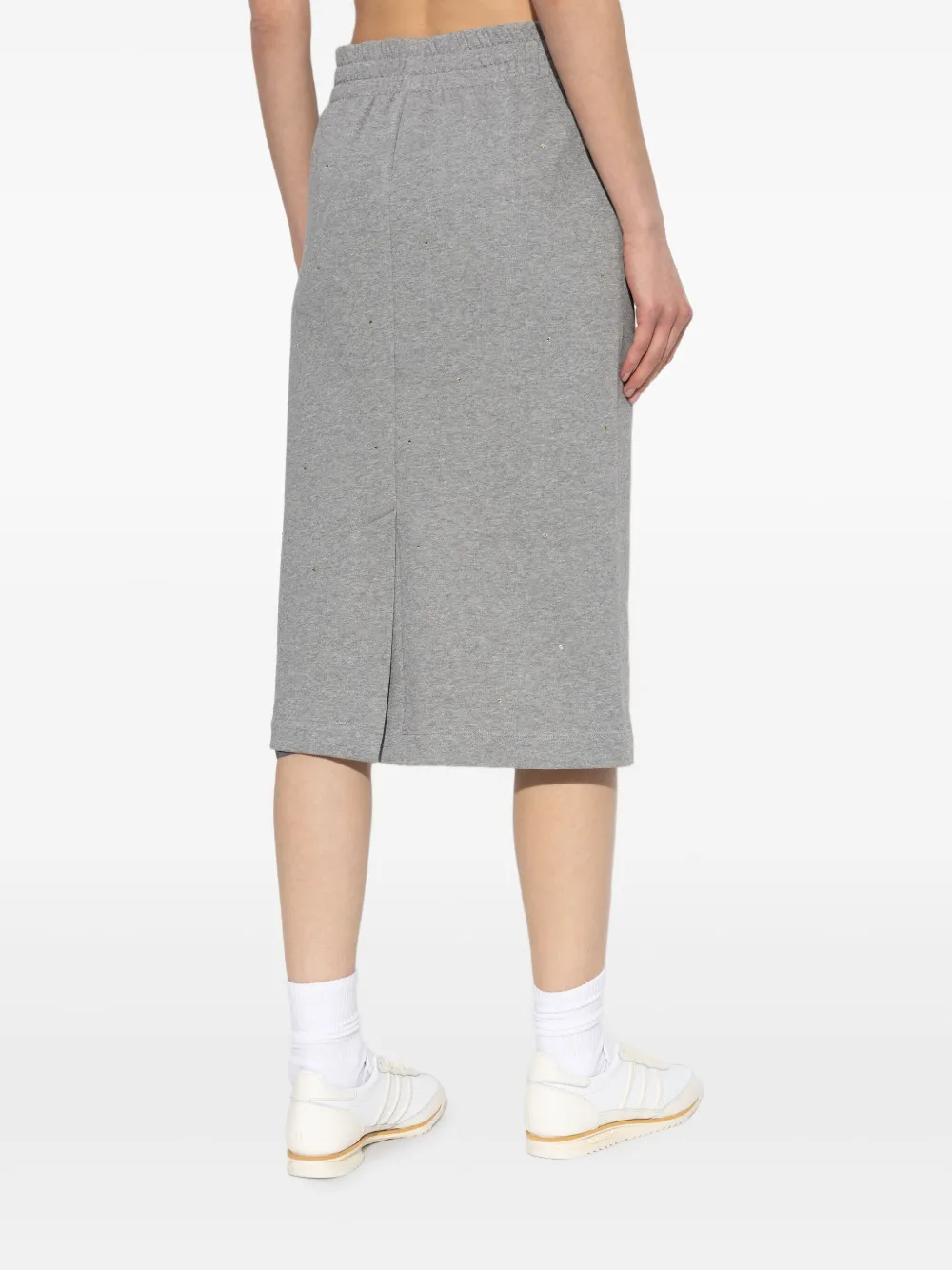 Kenzo Midi-rok van sweater-jersey Grijs