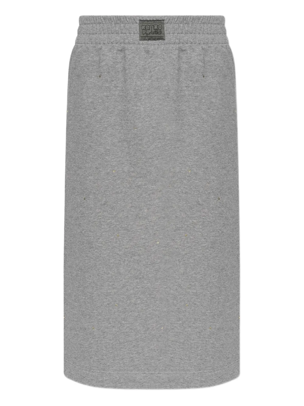 Kenzo Midi-rok van sweater-jersey Grijs